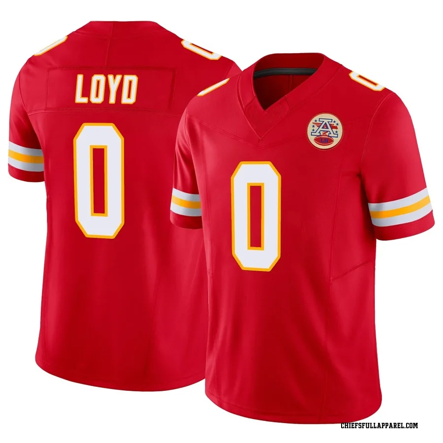 Xavier Loyd Kansas City Chiefs Men's Limited Vapor F.U.S.E. Nike Jersey - Red