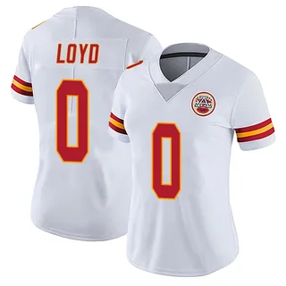 Xavier Loyd Kansas City Chiefs Women's Limited Vapor Untouchable Nike Jersey - White
