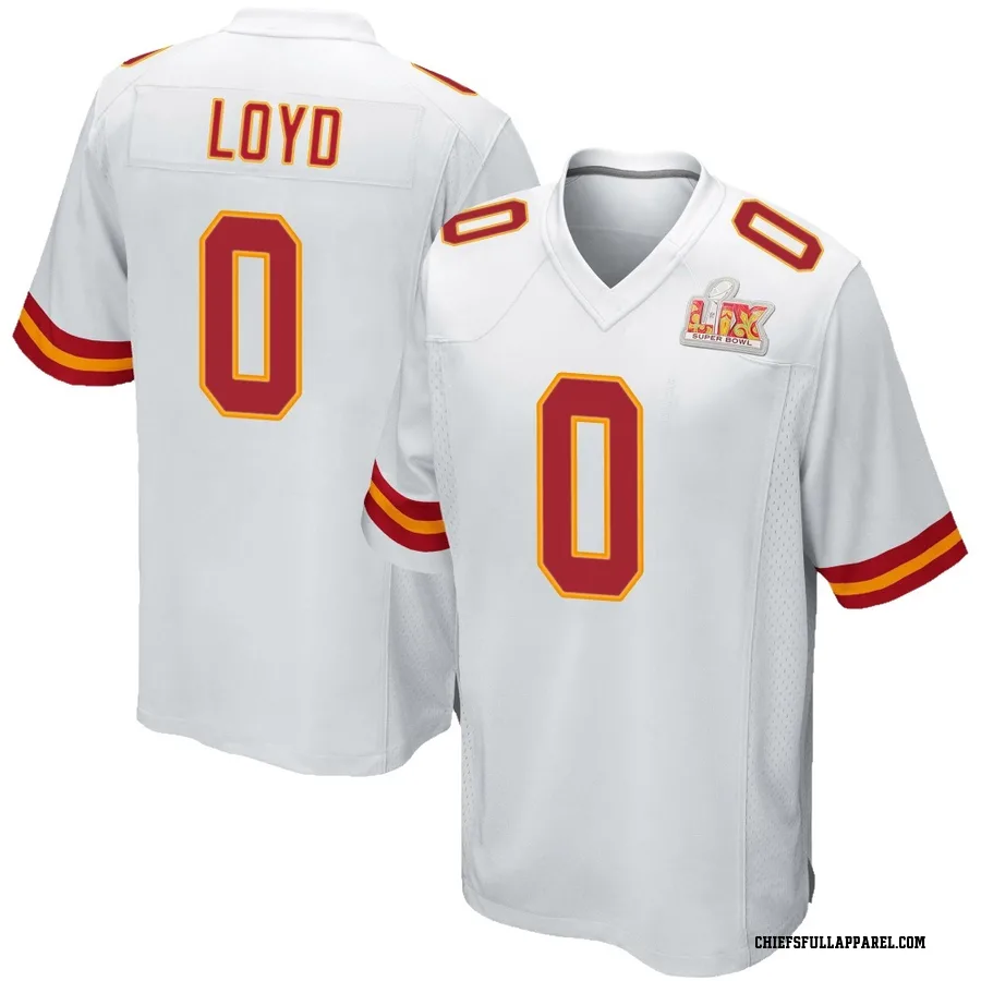 Xavier Loyd Kansas City Chiefs Youth Game Super Bowl LIX Nike Jersey - White