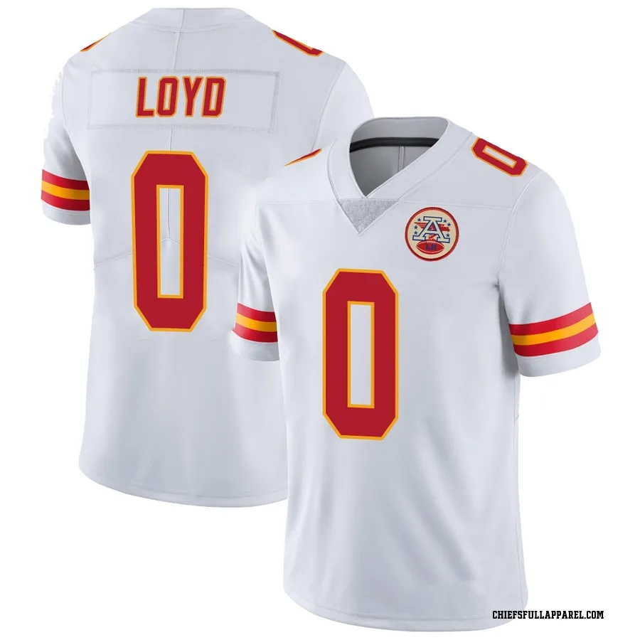 Xavier Loyd Kansas City Chiefs Youth Limited Vapor Untouchable Nike Jersey - White